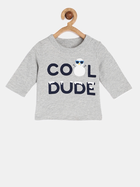 

GAP Baby Boy Grey Graphic Long Sleeve T-Shirt