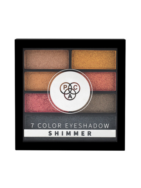 

PAC Shimmer 7 Colours Long Lasting Eyeshadow Dusk To Dawn [S], Multi