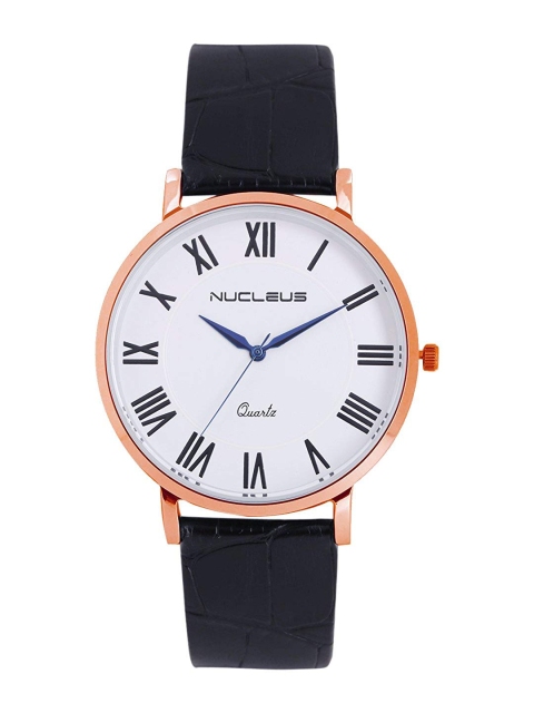

Nucleus Unisex White Analogue Watch LRGWPBK