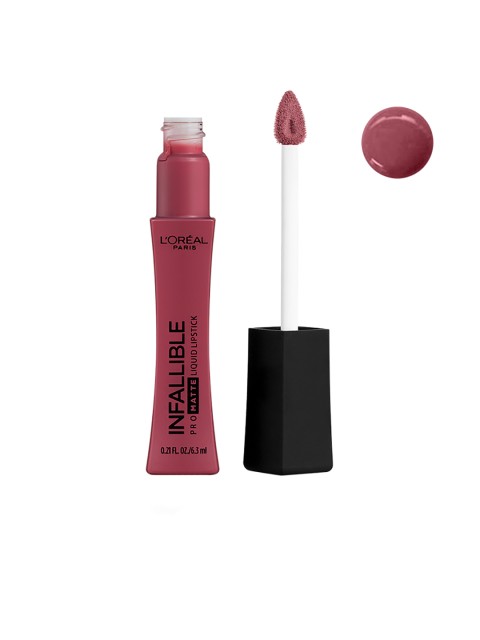 

L'Oreal Paris Infallible Pro Matte Liquid Lipstick, 362 Plum Bum, Pink