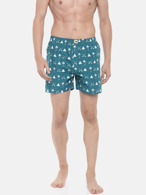 

Urban Dog Men Blue Printed Boxers UDBX110