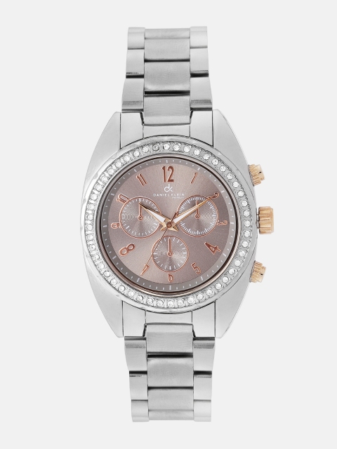 

Daniel Klein Women Copper-Toned Embellished Analogue Watch DK10209-7