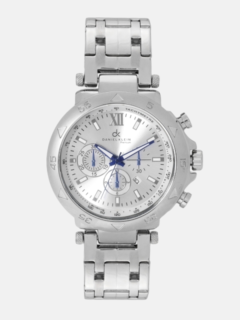 

Daniel Klein Premium Men Silver-Toned Analogue Watch DK10226-7