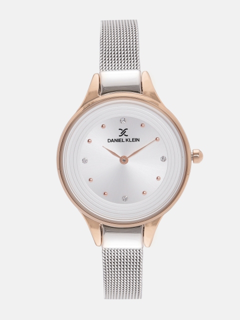 

Daniel Klein Fiord Women Silver-Toned Analogue Watch DK11639-2