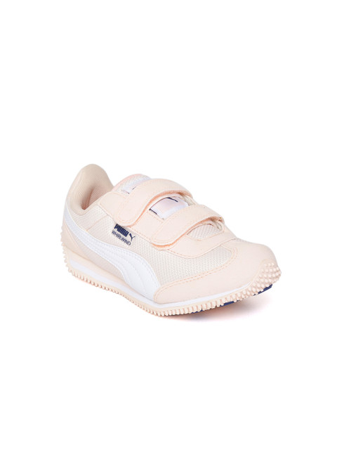 

Puma Boys Peach-Coloured Sneakers