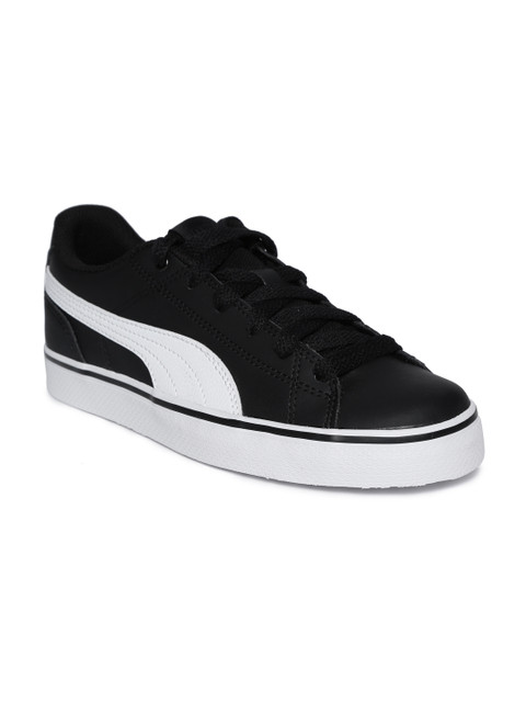 

Puma Unisex Black Court Point Vulc v2 Sneakers