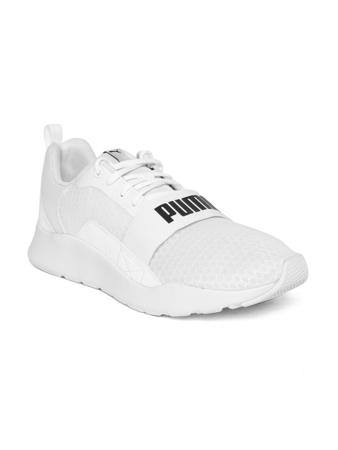 

Puma Unisex White Wired Sneakers