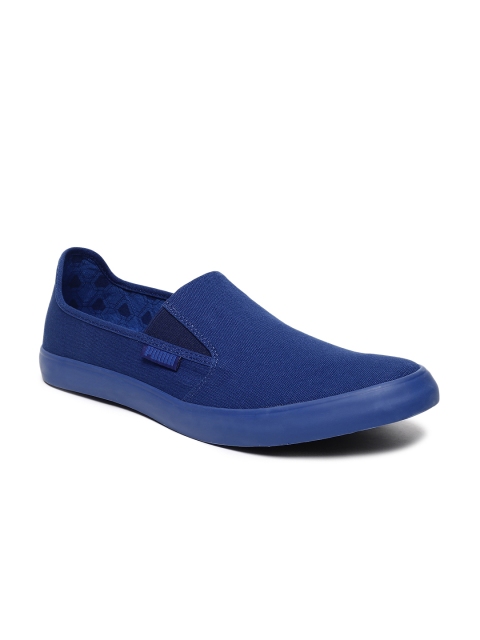 

Puma Men Blue Apollo IDP Sodalite Slip-On Sneakers