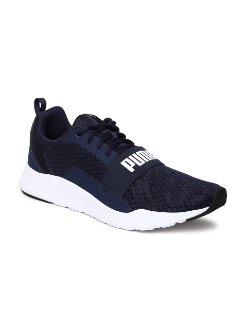 

Puma Unisex Wired Navy Blue Sneakers