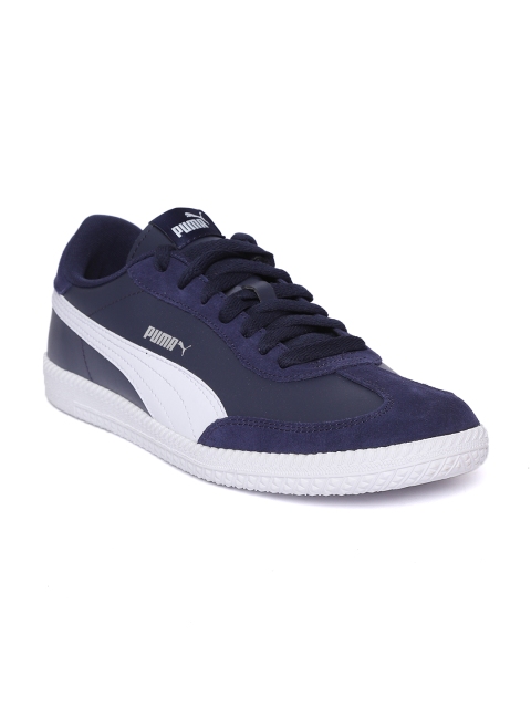 

Puma Unisex Navy Blue Astro Cup Sneakers