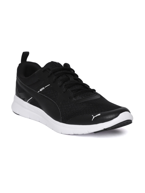 

Puma Men Black Flexracer v2 Sneakers