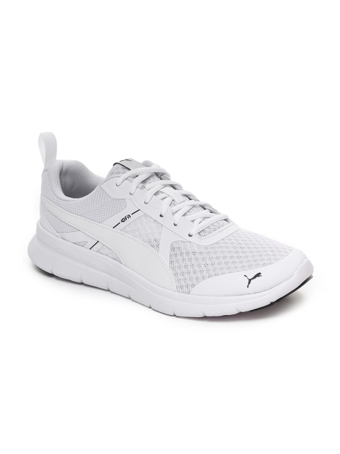 

Puma Men White Flexracer v2 Sneakers