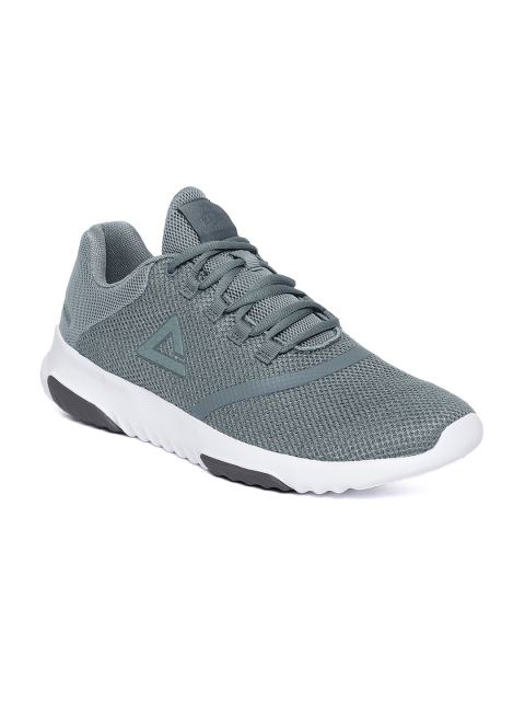 

PEAK Men Grey Running Shoes