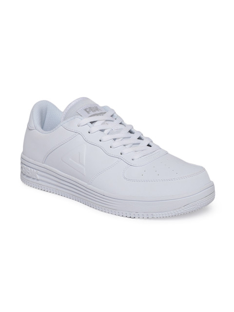

PEAK Men Solid White Sneakers