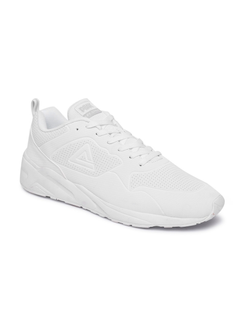 

PEAK Men White Printed Sneakers