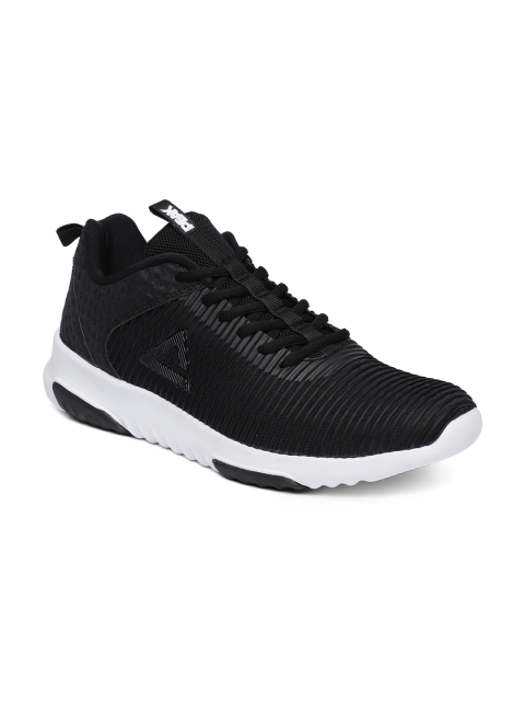 

PEAK Men Black Textured Running Shoes
