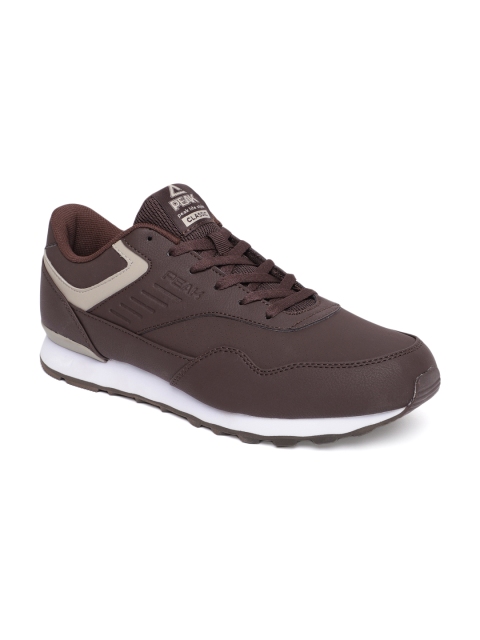 

PEAK Men Brown Running Shoes