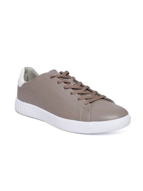 

PEAK Men Grey Perforated Sneakers