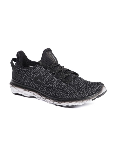 

PEAK Men Black & Grey Running Shoes