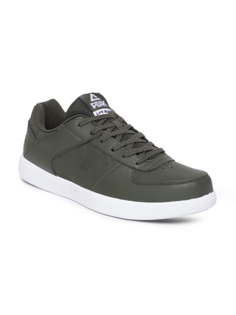 

PEAK Men Olive Green Sneakers