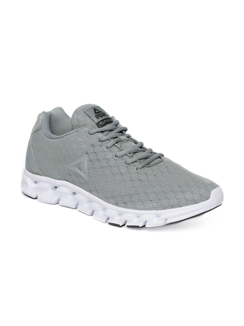 

PEAK Men Grey Running Shoes