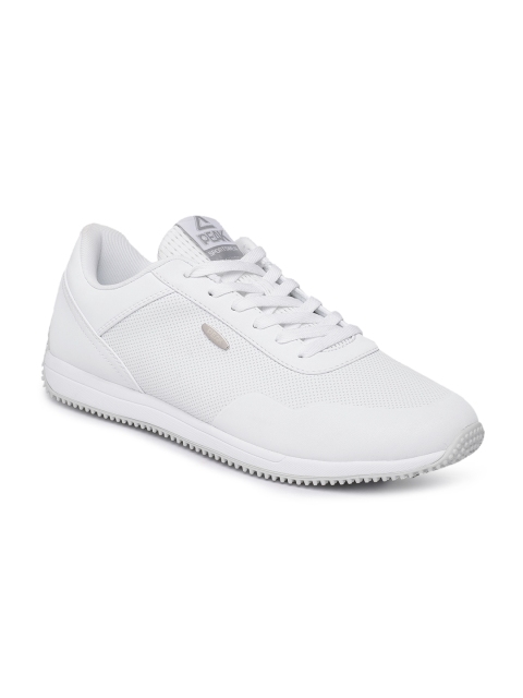 

PEAK Men White Printed Sneakers