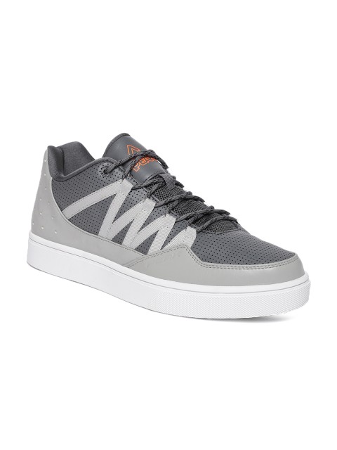 

PEAK Men Grey Basketball Shoes