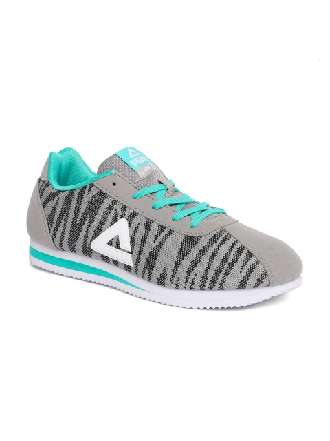 

PEAK Men Grey Printed Sneakers