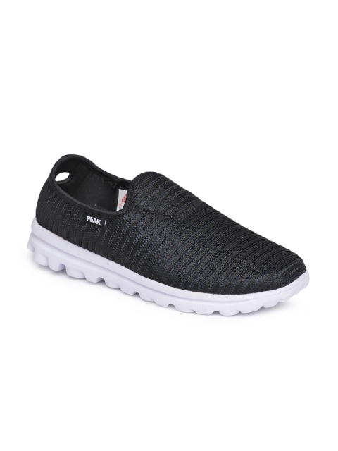 

PEAK Men Black Slip-On Sneakers