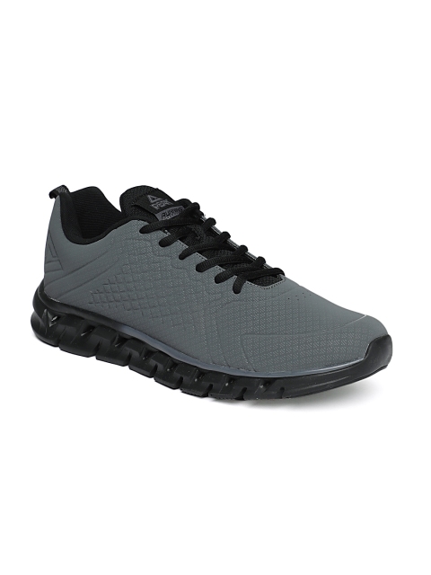 

PEAK Men Grey Running Shoes
