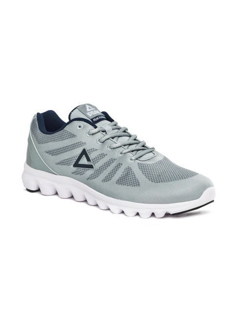 

PEAK Men Grey Running Shoes