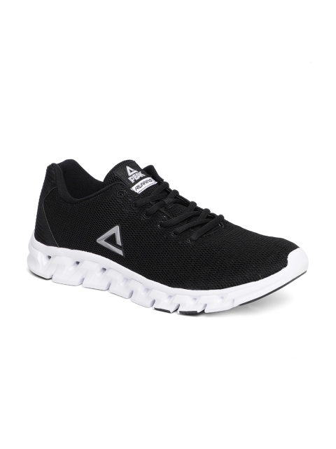 

PEAK Men Black Solid Running Shoes