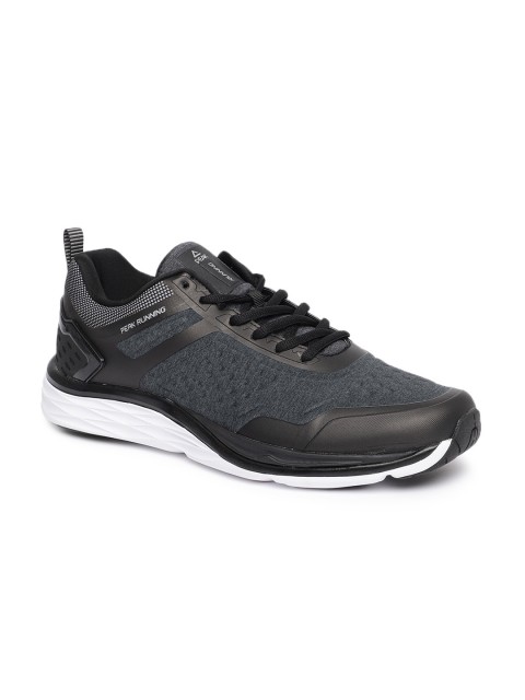 

PEAK Men Black & Grey Running Shoes