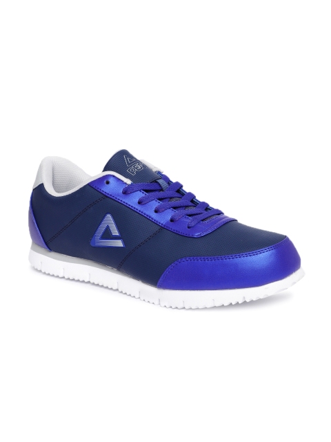 

PEAK Men Grey & Blue Sneakers