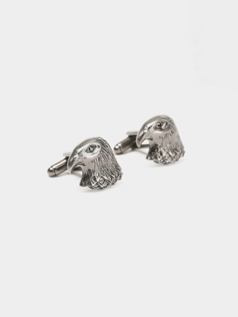 

SIMON CARTER LONDON Silver-Toned Contemporary Cufflinks