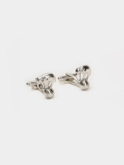 

SIMON CARTER LONDON Silver-Toned Contemporary Cufflinks