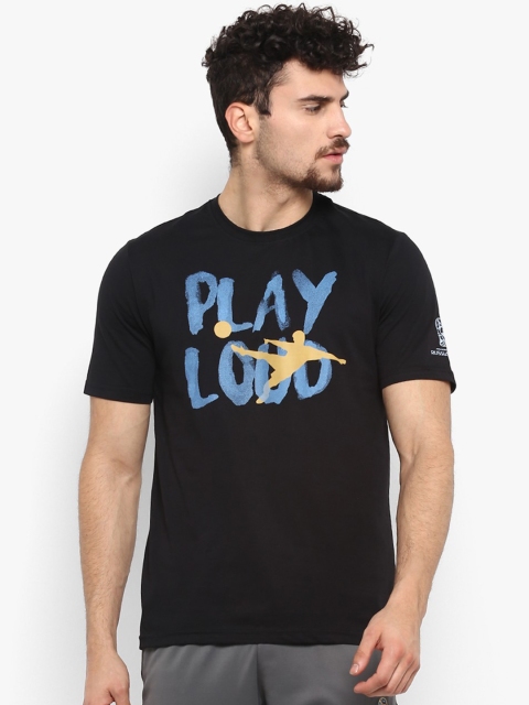 

FIFA U-17 WC Men Black Printed Round Neck T-shirt