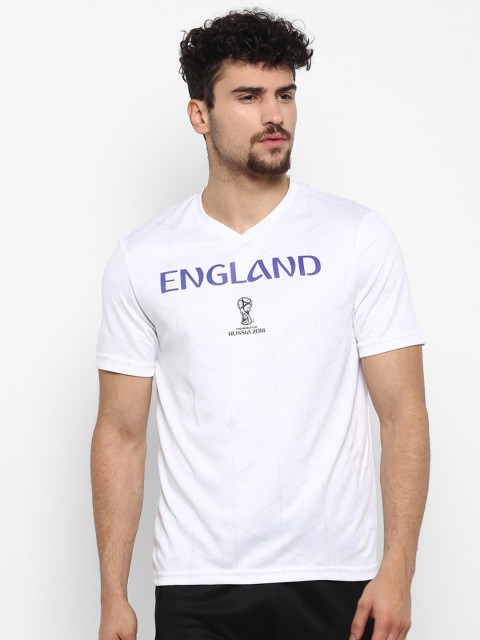 

FIFA U-17 WC Men White Printed Round Neck T-shirt with Anti-Static Technology