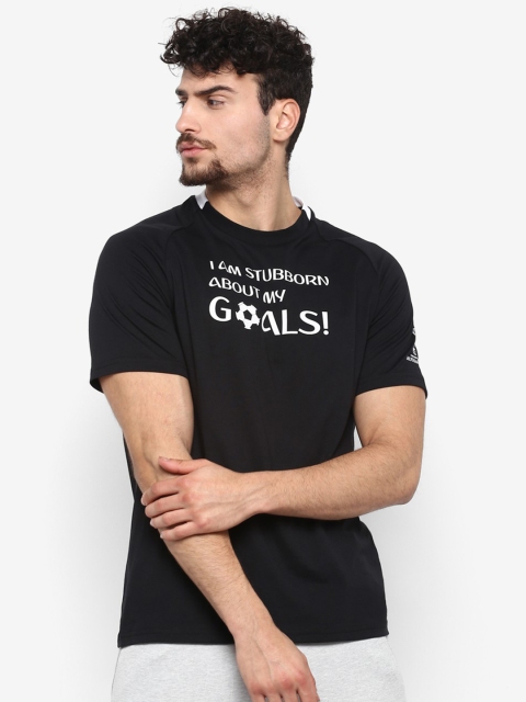 

FIFA U-17 WC Men Black Printed Round Neck T-shirt