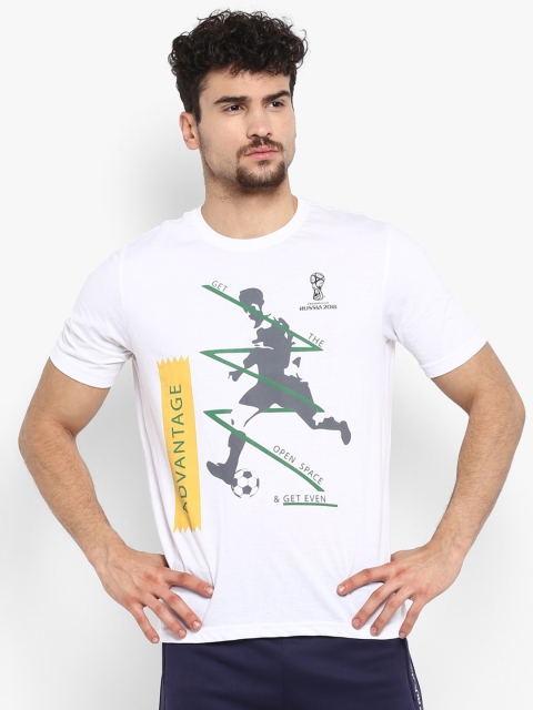 

FIFA U-17 WC Men White Printed Round Neck T-shirt