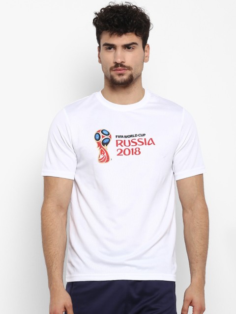 

FIFA U-17 WC Men White Printed Round Neck T-shirt