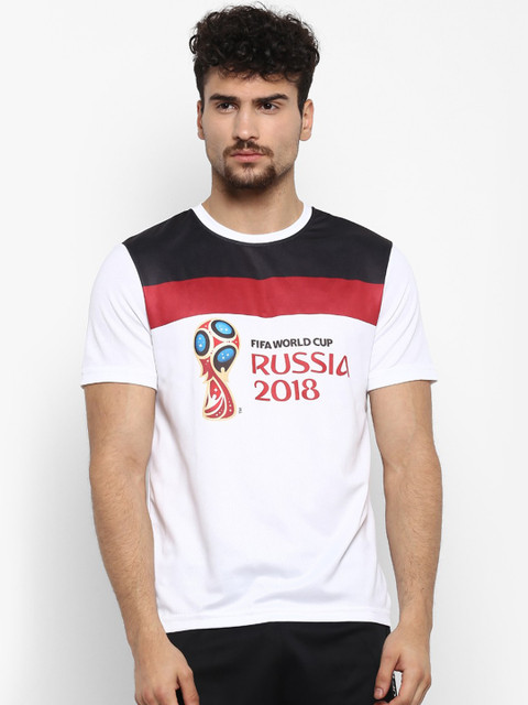 

FIFA U-17 WC Men White Printed Round Neck T-shirt