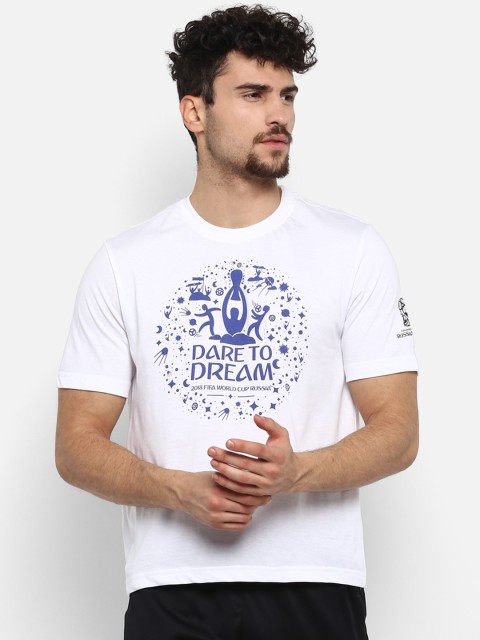 

FIFA U-17 WC Men White Printed Round Neck T-shirt