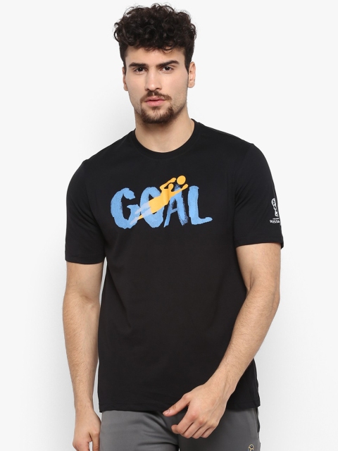 

FIFA U-17 WC Men Black Printed Round Neck T-shirt