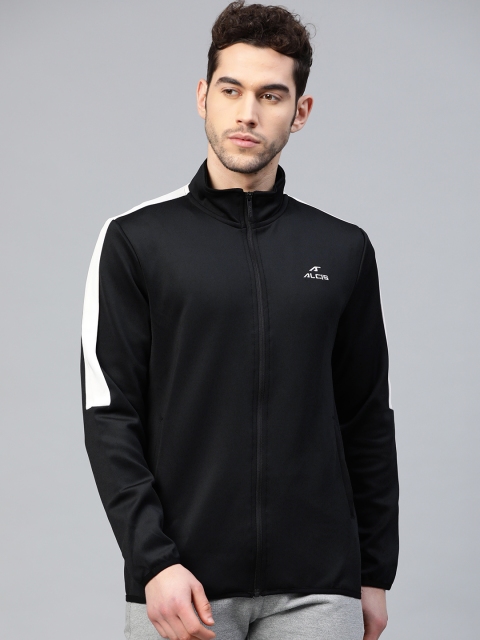 

Alcis Men Black Solid Sporty Jacket