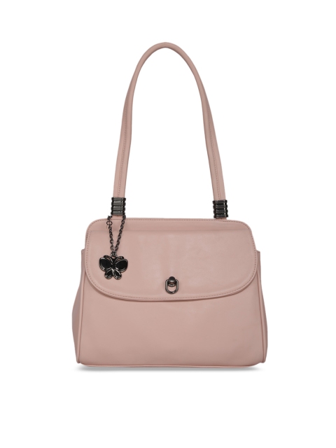 

Butterflies Pink Solid Shoulder Bag