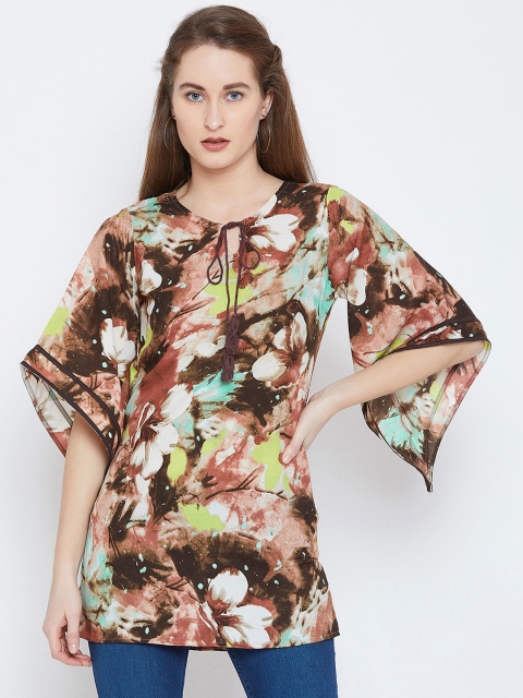 

Ruhaans Women Multicoloured Printed Tunic, Multi