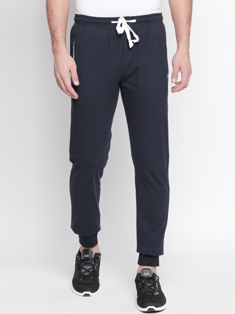 

AVOQ Men Navy Blue Slim Fit Joggers