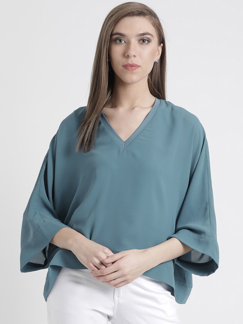 

Kazo Women Blue Solid Top