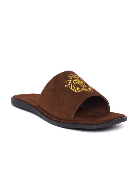 

San Frissco Men Brown Comfort Sandals